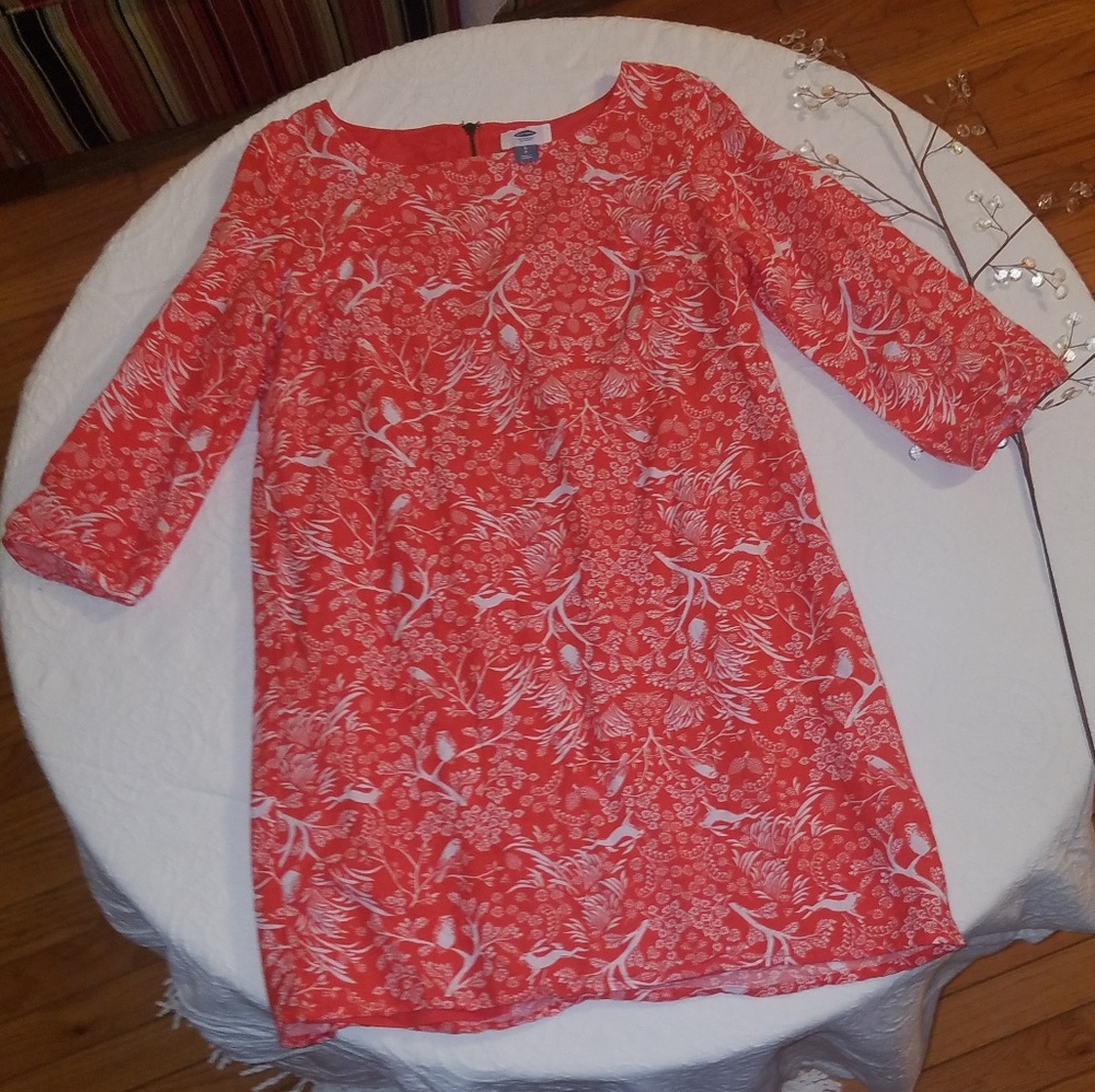 Old Navy Nature Patterned Dress